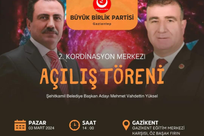 SİYASETTE YÜKSELEN İSİM, VAHDETTİN YÜKSEL 3.KOORDİNASYONA DAVET