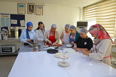 Gaziantep mutfağını ATASEM'de öğreniyorlar