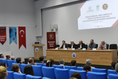 PEFC sertifikasyonu bilgilendirme semineri GSO-MEM’de gerçekleştirildi