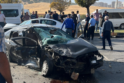 Gaziantep'te zincirleme trafik kazası: 3 yaralı