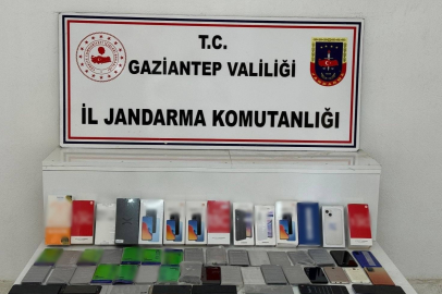 Gaziantep'te 1 milyon TL değerinde kaçak telefon ele geçirildi