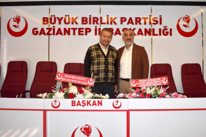 MHP Pazarcık İlçe Başkanı Mustafa Tepedibi'nden Kızılaslan'a ziyaret