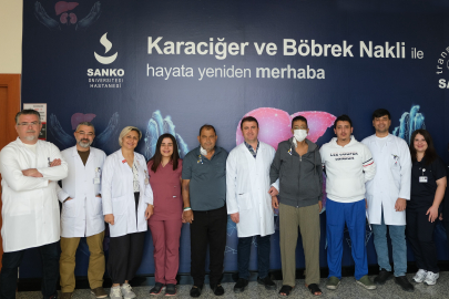 SANKO Üniversitesi Hastanesi'nde eş zamanlı nakler başarıyla gerçekleşti