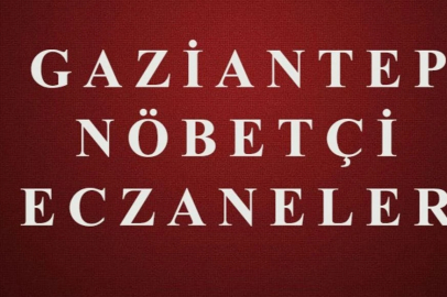 Gaziantep Şehitkamil Nöbetçi Eczaneler Bugün 13 Kasım 2024