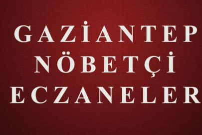 Gaziantep Şehitkamil Nöbetçi Eczaneler Bugün 14 Kasım 2024