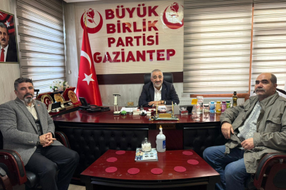 Celal Güneş'ten BBP İl Başkanı Kızılaslan'a ziyaret