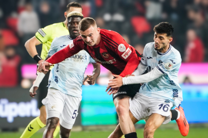 Gaziantep FK tek attı, üç aldı 1-0