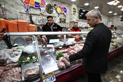 Gaziantep'te hijyen kurallarına aykırı şekilde saklanan etlere el konuldu